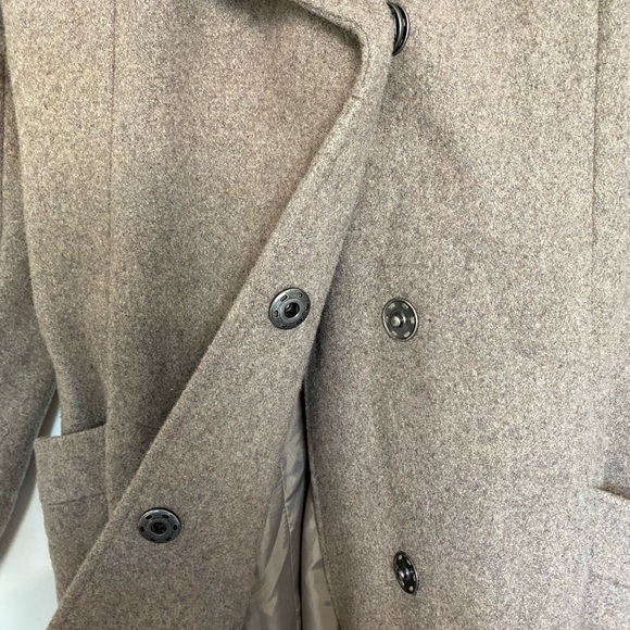 Merona Women's Wool Coat Size Medium - Picture 6 of 8